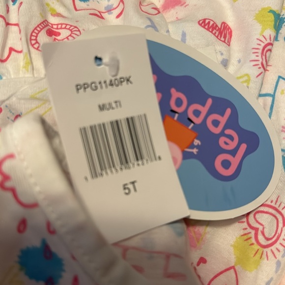 Peppa pig toddler short sleeve t-shirt dress 2 pack - Picture 4 of 4